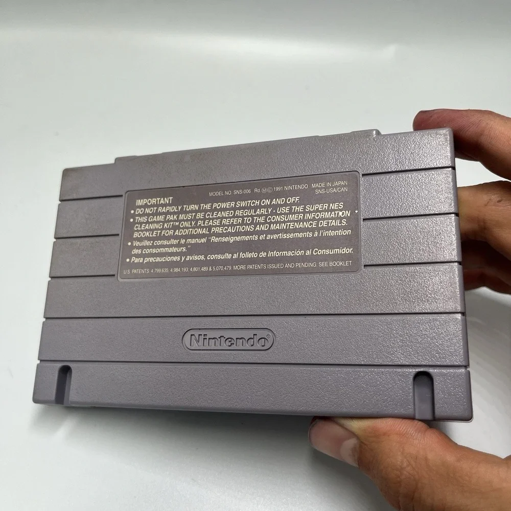 Super Mario World (Super Nintendo Entertainment System, 1991) Authentic Working!